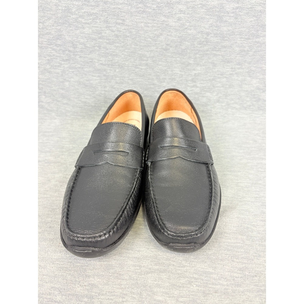Samuel Hubbard Free Spirit for Him Loafers Mens 11.5Black Leather Penny Drivers